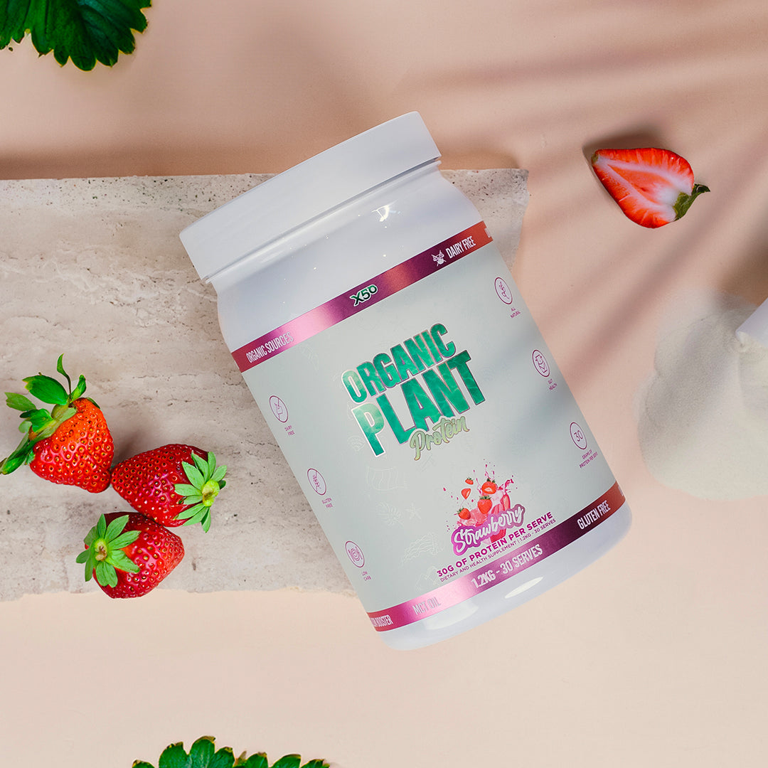 Strawberry X50 Organic Plant Protein