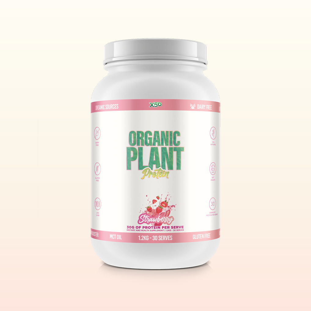 Strawberry X50 Organic Plant Protein