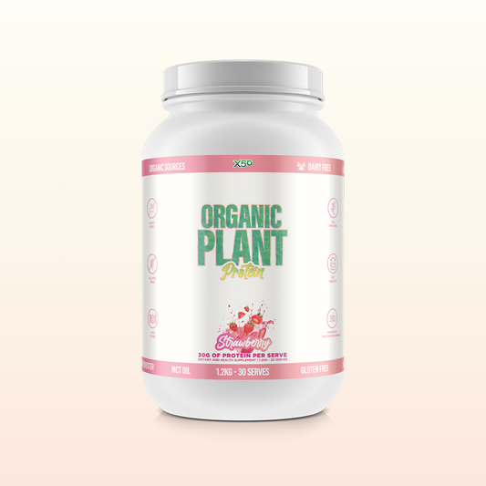 X50 Strawberry X50 Organic Plant Protein