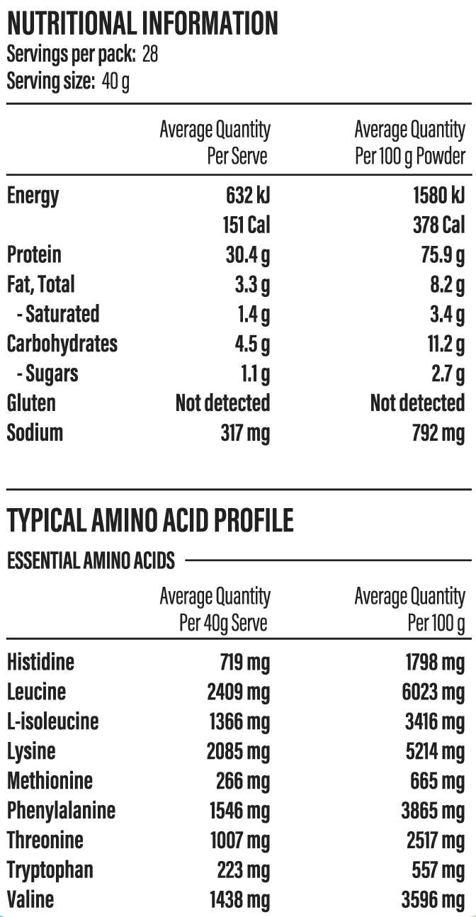 Vanilla X50 Organic Plant Protein