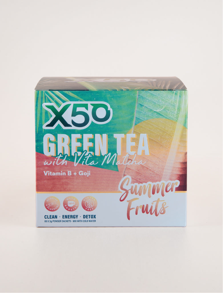 X50 Summer Fruits Green Tea with Vita Matcha