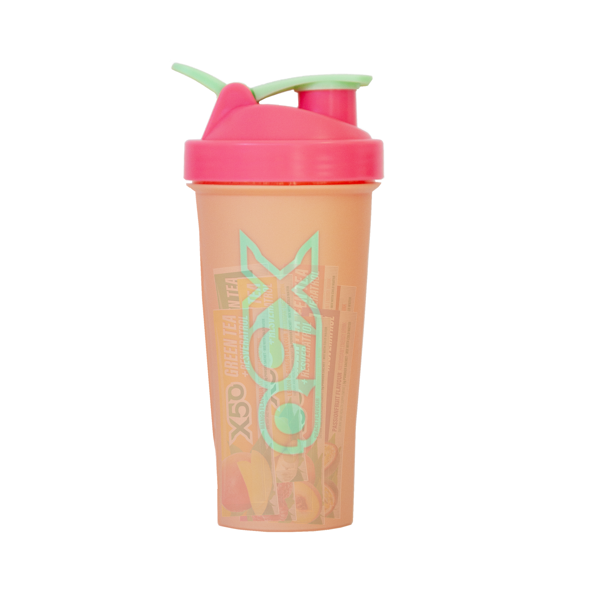 Pastel Peach X50 Shaker with Samples