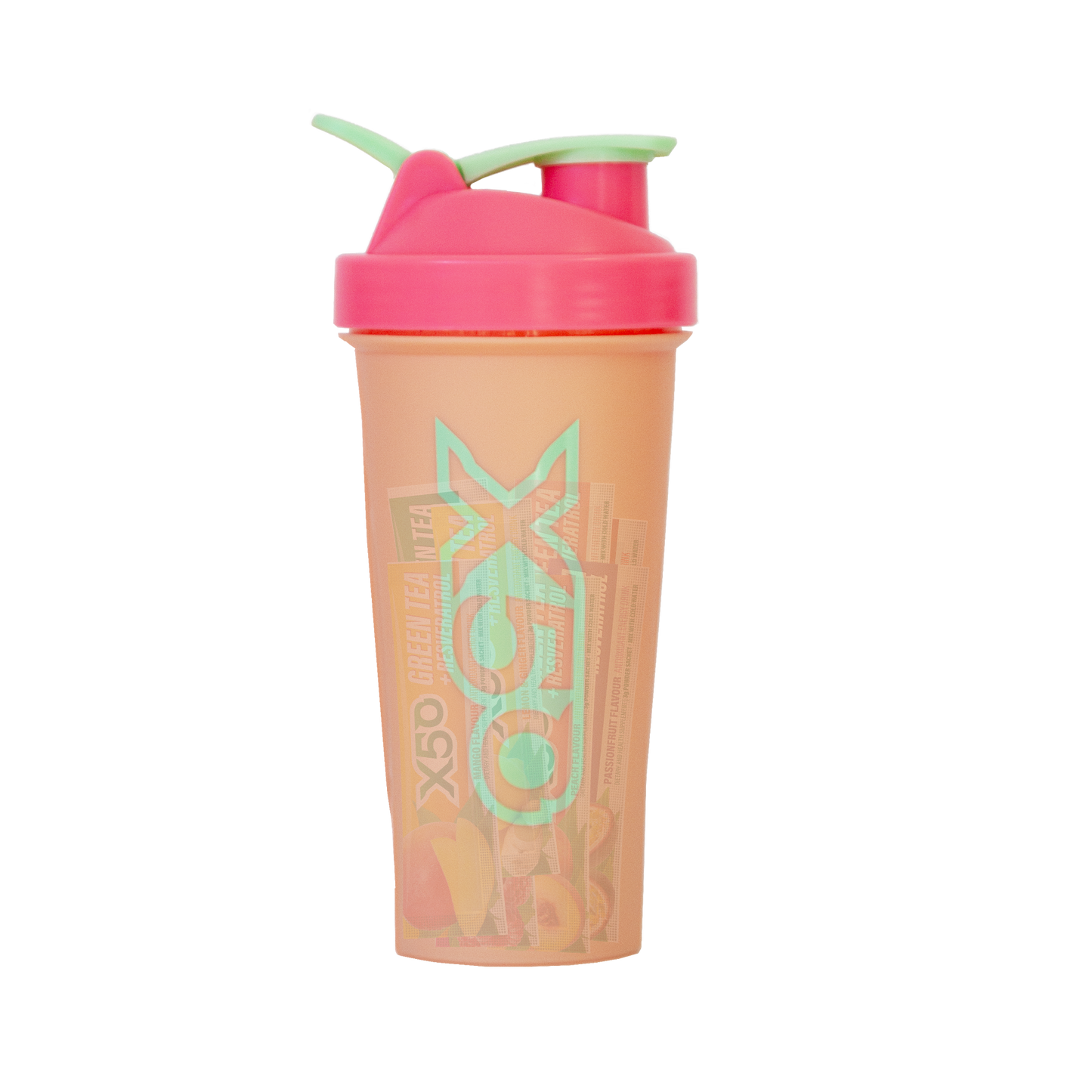 Pastel Peach X50 Shaker with Samples